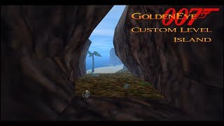 GoldenEye 007 N64  Island  00 Agent Custom level [upl. by Selokcin669]