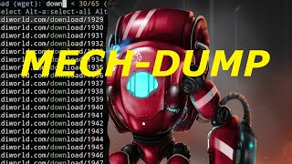 mechdump  Dump all URLs of a Webpage  Linux CLI [upl. by Urbanna]