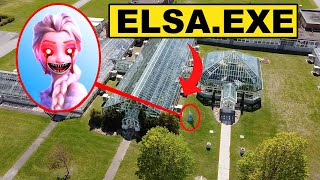 DRONE CATCHES ELSAEXE FROM FROZEN 2 USING HER ICE POWERS IN REAL LIFE  ELSEEXE CAME AFTER US [upl. by Levana]