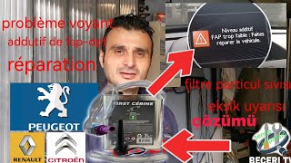 Peugeot problème voyant fapdpf additif Peugeot problem dpf additive warning light fap BECERI TV [upl. by Etteraj]