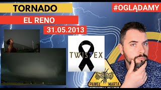 Potężne tornado uderzające w El Reno Oklahoma 310513 TWISTEX  Pamiętamy oglądaMY tornado usa [upl. by Amimej]