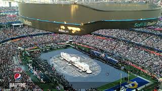 Super Bowl Halftime Show from inside SoFi Dr Dre Snoop Mary J Blige Eminem amp Kendrick Lamar [upl. by Asital]