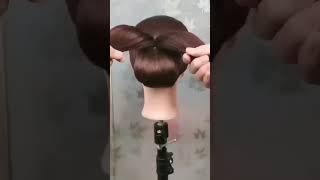 😍 Easy Messy Bun 😍 easyhairstyle hairtutorial hairstylegirl longhair simplehairstyle hair [upl. by Restivo]