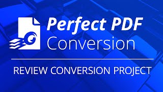 How to better compress PDF files by reviewing conversion projects with Foxit PDF CompressorPart 4 [upl. by Micheline564]