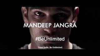 BeUnlimited with Mandeep Jangra at the Commonwealth Games 2018 [upl. by Klemens]