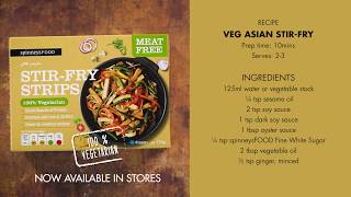 Asian Stir Fry  spinneysFOOD Meat Free Range [upl. by Ragas]