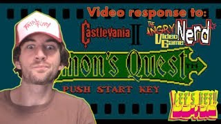 Re CASTLEVANIA 2 SIMONs QUEST by the Angry Nintendo Nerd [upl. by Pevzner]