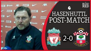 Alisson made massive saves  Ralph Hasenhuttl Press Conference  Liverpool 20 Southampton [upl. by Htez]