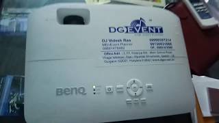 BenQ Projector Settings system and how to setup Benq projector screen [upl. by Lillie]