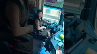 china girl driving truck 🔥china girl driving truck ladydriver shorts ytshorts [upl. by Euqinimod134]