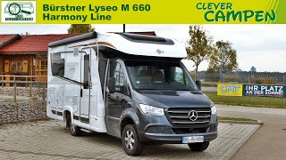 Bürstner Lyseo M 660 Harmony Line Mit Längsdoppelbett eine Empfehlung TestReview  Clever Campen [upl. by February]