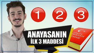 Anayasanın Değişmez İlk Üç Maddesi Nedir [upl. by Meador402]