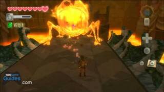 Zelda Skyward Sword Walkthrough  Earth Temple  Boss  Scaldera Part 36  WikiGameGuides [upl. by Noivax]