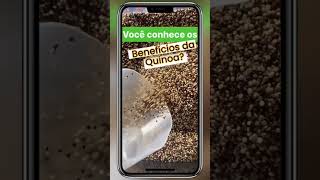 Alguns benefícios da QUINOA saude cortespodcast alimentar [upl. by Pomona]