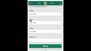 How to Solve bet365 limit problembet activity bet365 Time Select [upl. by Lenes301]