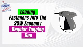 Efficient Tagging Loading Fasteners into the Regular Tagging Gun [upl. by Wylma415]