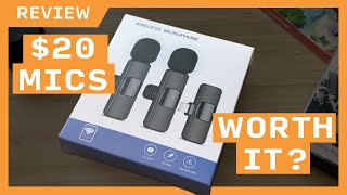 Lets Put These 20 Lavalier Wireless Mics to the Test Maybesta Review [upl. by Georgeanna10]