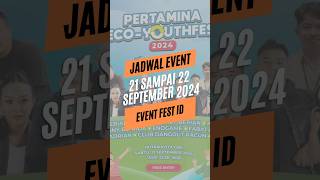 Jadwal event sabtu dan minggu ini di 21 dan 22 September 2024 fyp eventfestid jadwalevent2024 [upl. by Ellerehs]