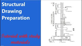 Structural Drawing Preparation Tutorial  Full Project  Practice with Study Material [upl. by Oinota701]