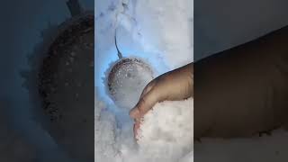 Satisfying Crispy humidifier freezer frost eating video [upl. by Anrim587]