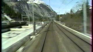 Trains Suisses  Domodossola  Brig  Bern partie 36 [upl. by Lleon]