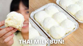 Viral banget THAI MILK BUN SUPER LEMBUT [upl. by Rialcnis]