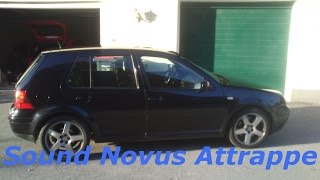 Golf 4 18t Soundcheck Novus Attrappe [upl. by Lon]