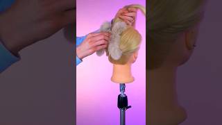 Einfache Frisur mit Haarklammer 😍 frisur frisuren frisurentutorial haare haartutorial shorts [upl. by Behm]