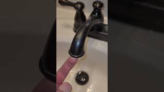 Leaky Faucet Repair DIY plumbing [upl. by Otinauj81]