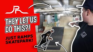 JUST RAMPS SKATEPARK TOUR  SkateHut [upl. by Haelam]