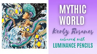 Colour Along  Mythic World by Kerby Rosanes  Mami Wata  Luminance [upl. by Samella]