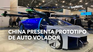 China presenta prototipo de auto volador [upl. by Junko295]