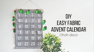 Fabric advent Calendar DIY [upl. by Swartz532]