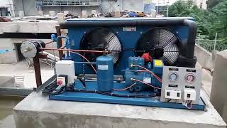 Frascold make air cooled condensing unit [upl. by Aidnis]