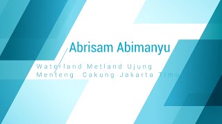 Abrisam amp Abimanyu Renang Waterland [upl. by Olenta289]