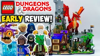 LEGO Dungeons amp Dragons Red Dragons Tale  Set 21348 Showcase amp Review [upl. by Essila430]