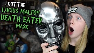 I GOT THE LUCIUS MALFOY DEATH EATER MASK [upl. by Dian]