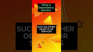 What is Dependency Injection in Object Oriented Design shorts [upl. by Ardnama889]