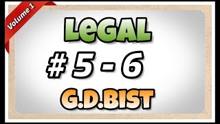 5  6  110 wpm  Legal  GDBist  Volume 1 [upl. by Heaps]