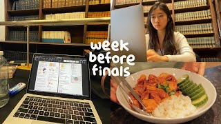 👩🏻‍💻 london student diaries  week before uni finals library life [upl. by Carmelle]