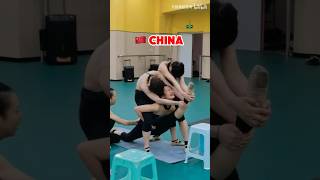 CHINE VS FRANCE  LES MOMENTS LES PLUS CHOQUANTS gym souplesse [upl. by Avuha31]