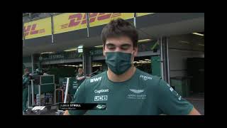 LANCE STROLL SPEAK FRENCH yes again [upl. by Dorene]