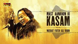 Mast Aankhon Ki Kasam  Ustad Nusrat Fateh Ali Khan  RGH  HD Video [upl. by Kotta23]