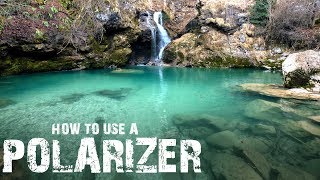 HOW TO use a POLARIZER filter in field review  Why you NEED a POLARISING FILTER [upl. by Ahsiem497]