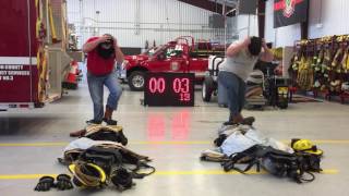 ESD3 Firefighter Bunker Gear Training take 1 [upl. by Akimas]