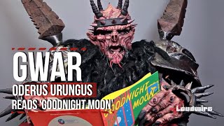 GWARs Oderus Urungus Reads Goodnight Moon Censored Version [upl. by Lydnek]