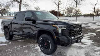 Ownership First Impressions… My New 2023 Toyota Tundra TRD Pro [upl. by Anerres]