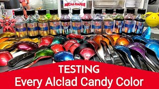 Testing Every Alclad Candy Color [upl. by Cilo]