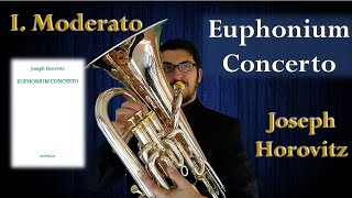 Euphonium Concerto Horovitz  1 Moderato [upl. by Adniles]