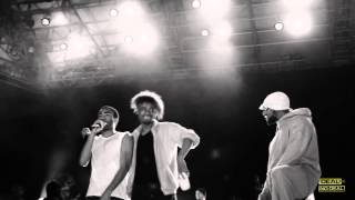 Danny Brown Childish Gambino and ScHoolboy Q Freestyle in Prospect Park [upl. by Hutchings862]